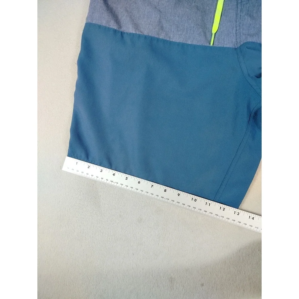 Nike Swim Trunks Shorts Mens‎ XL Blue Colorblock Mesh Lined Drawstring Pocket